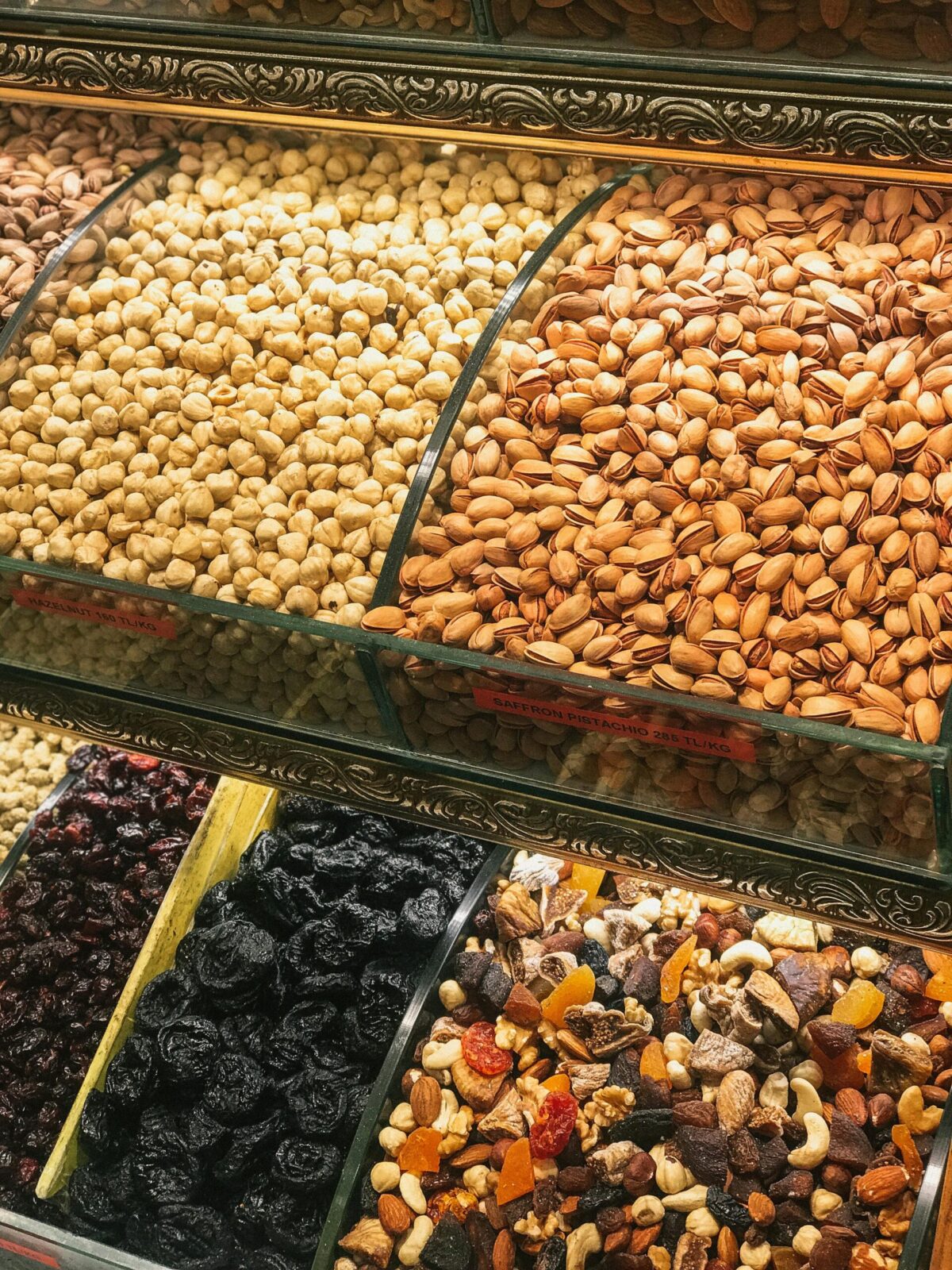 Handpicked dry fruits